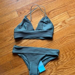 Green Cheeky Bikini (Never Worn)